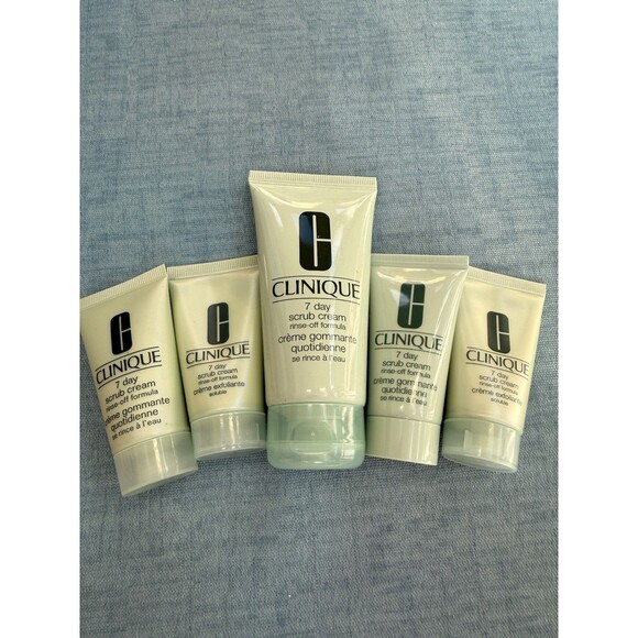 Clinique Other - 5 x Clinique 7 Day Scrub Cream Rinse off Formula 6.5 Oz total UNBOX Lot